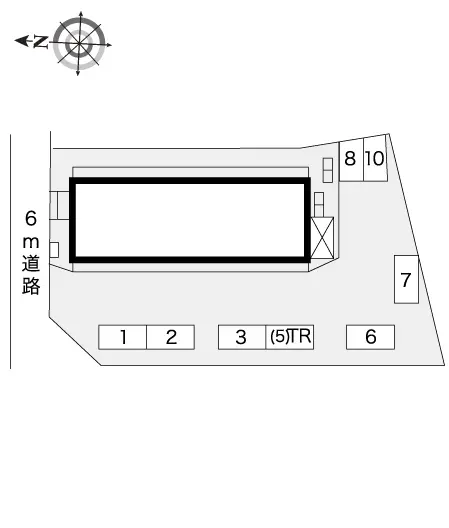 ★手数料０円★伊丹市山田　月極駐車場（LP）